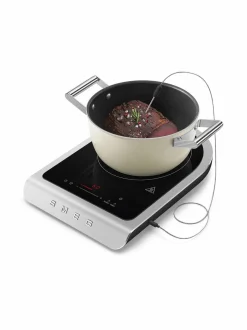 Muut Keittiölaitteet<Smeg Kannettava induktiokeittoalue BLACK