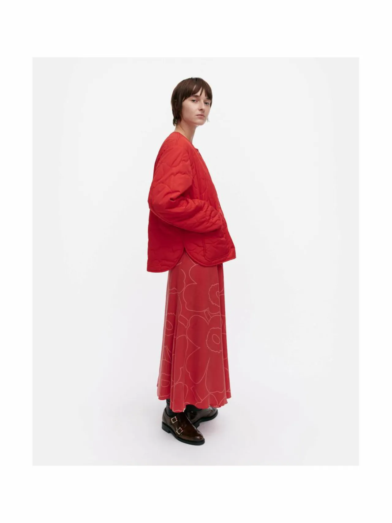 Marimekko Kapseli Piirto Unikko -tikkitakki^ Takit