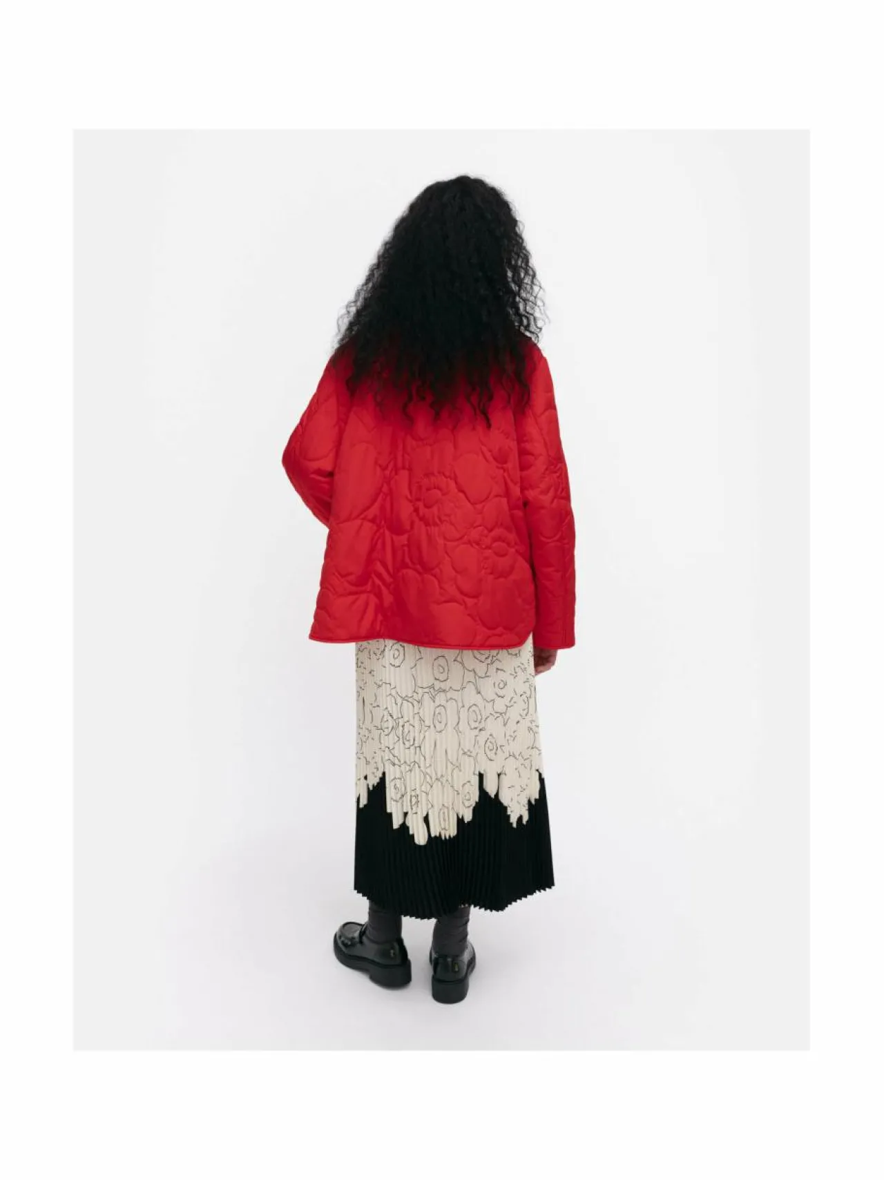 Marimekko Kapseli Piirto Unikko -tikkitakki^ Takit