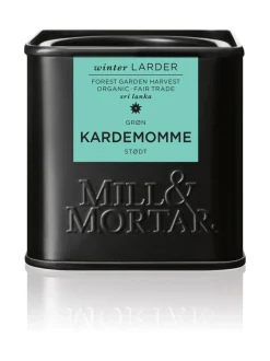Öljyt & Mausteet<Mill & Mortar Kardemumma jauhettu Luomu 30g
