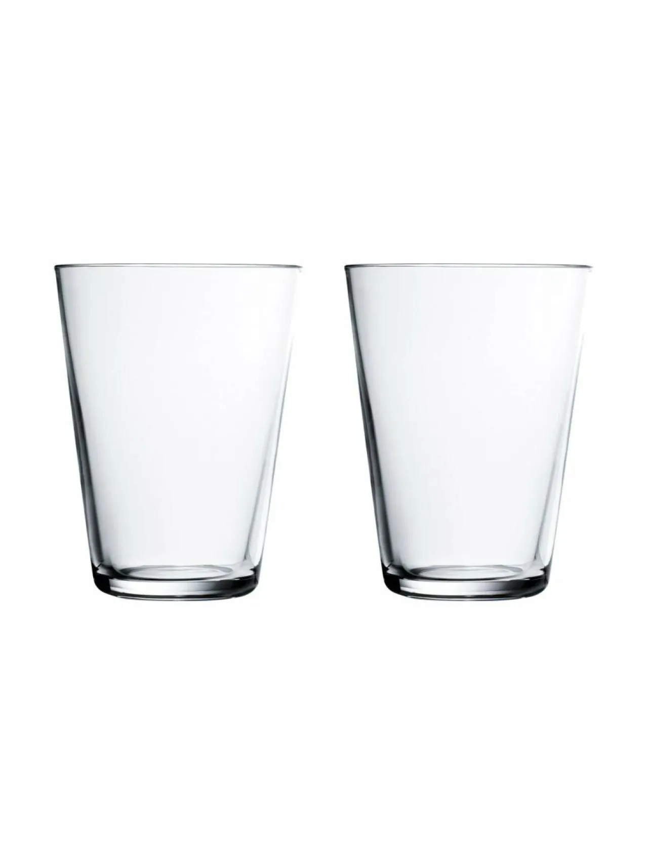 Lasit<Iittala Kartio-juomalasi 40 cl, 2 kpl KIRKAS