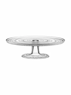 Tarjoiluastiat<Iittala Kastehelmi-kakkuvati 315 mm KIRKAS