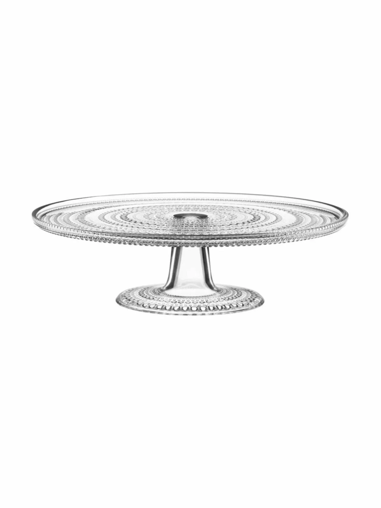 Tarjoiluastiat<Iittala Kastehelmi-kakkuvati 315 mm KIRKAS
