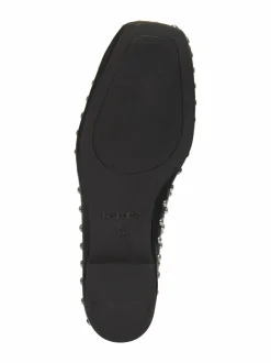 Avokkaat & Korkokengät<PAVEMENT Katie Studs -nahkaballerinat 020 BLACK