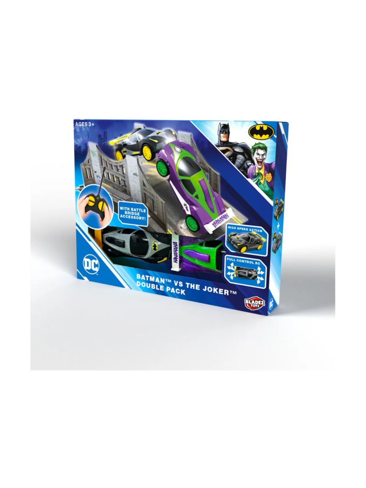 BATMAN Kauko-ohjattavat autot Lepakkomies vs. Jokeri, 2 kpl, 1:28^ Autot Ja Muut Ajoneuvot