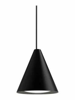 Kattovalaisimet<Louis Poulsen Keglen-riippuvalaisin ø 250 mm BLACK