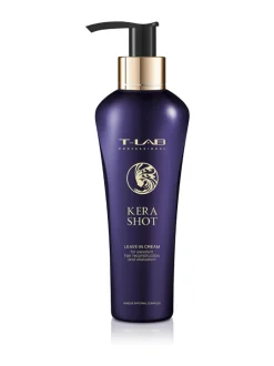 Hiustenhoito<T-LAB Professional Kera Shot Leave-in Cream -hiuksiin jätettävä hoitovoide 130ml