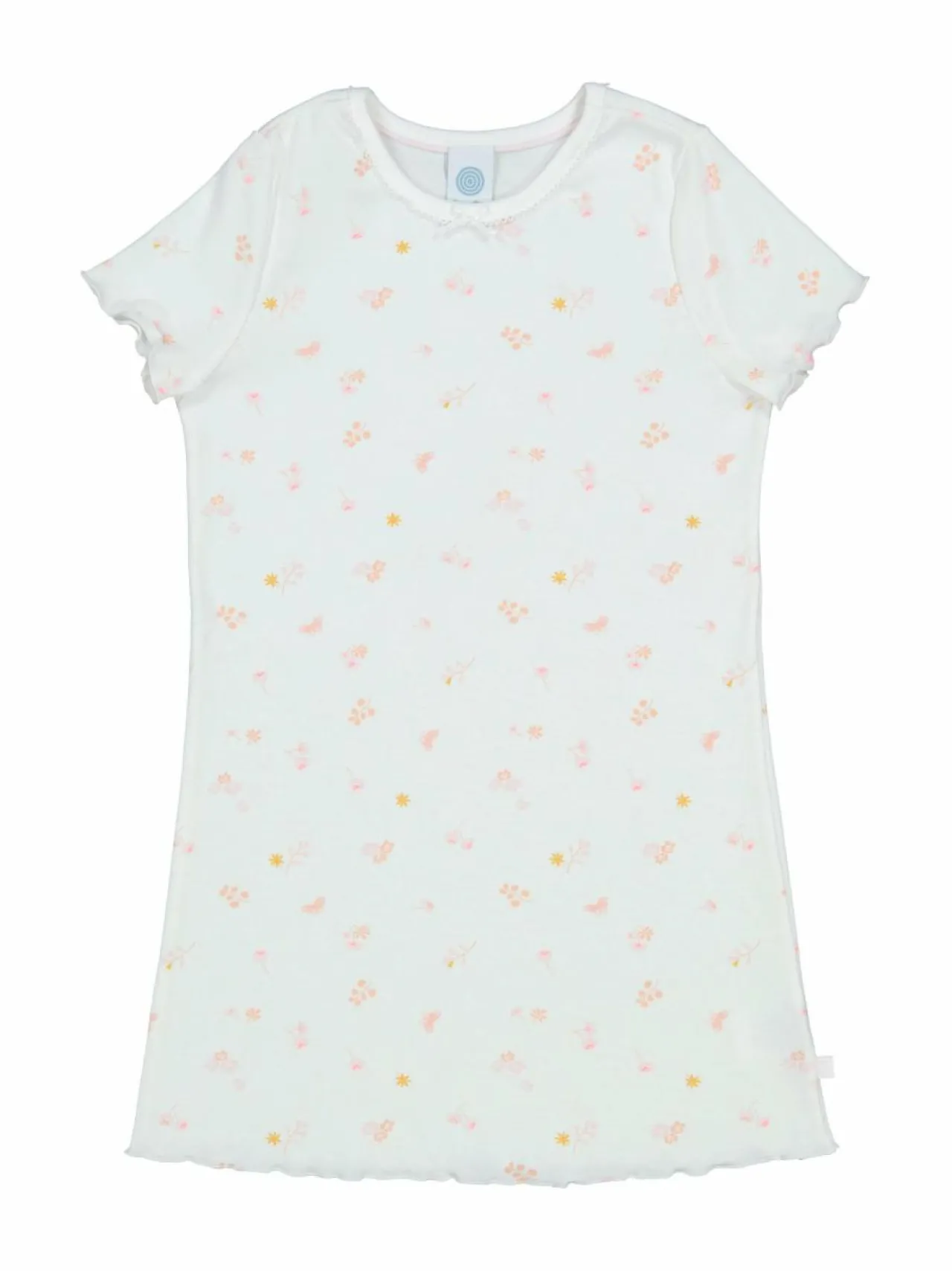 Yöasut & Kylpytakit<Sanetta Kids Flower -yöpaita 1948 WHITE PEBBLE