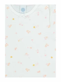 Yöasut & Kylpytakit<Sanetta Kids Flower -yöpaita 1948 WHITE PEBBLE