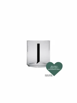 Design Letters Kids Personal Drinking Glass -juomalasi, J^ Lasit