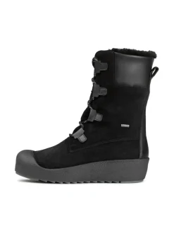 Saappaat<Pomar KIILO Naisten GORE-TEX® talvisaappaat BLCK SUEDE/BLK. NAPPA/FUR L