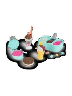 KINETIC SAND Leikkisetti Jäätelöherkut (hajustamaton)^ Luovuus & Oppiminen