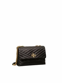 Olkalaukut<Tory Burch Kira Chevron Convertible -nahkalaukku 001 BLACK