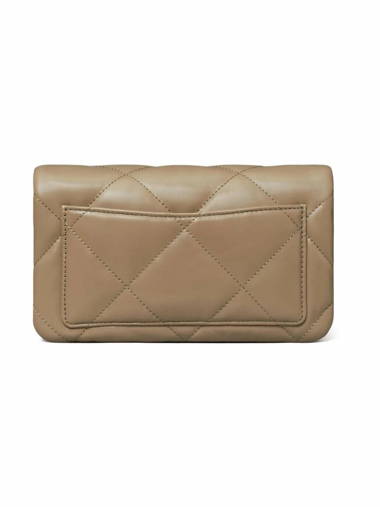 Lompakot & Kotelot<Tory Burch Kira Diamond Quilt Chain -lompakko TAUPE OAK