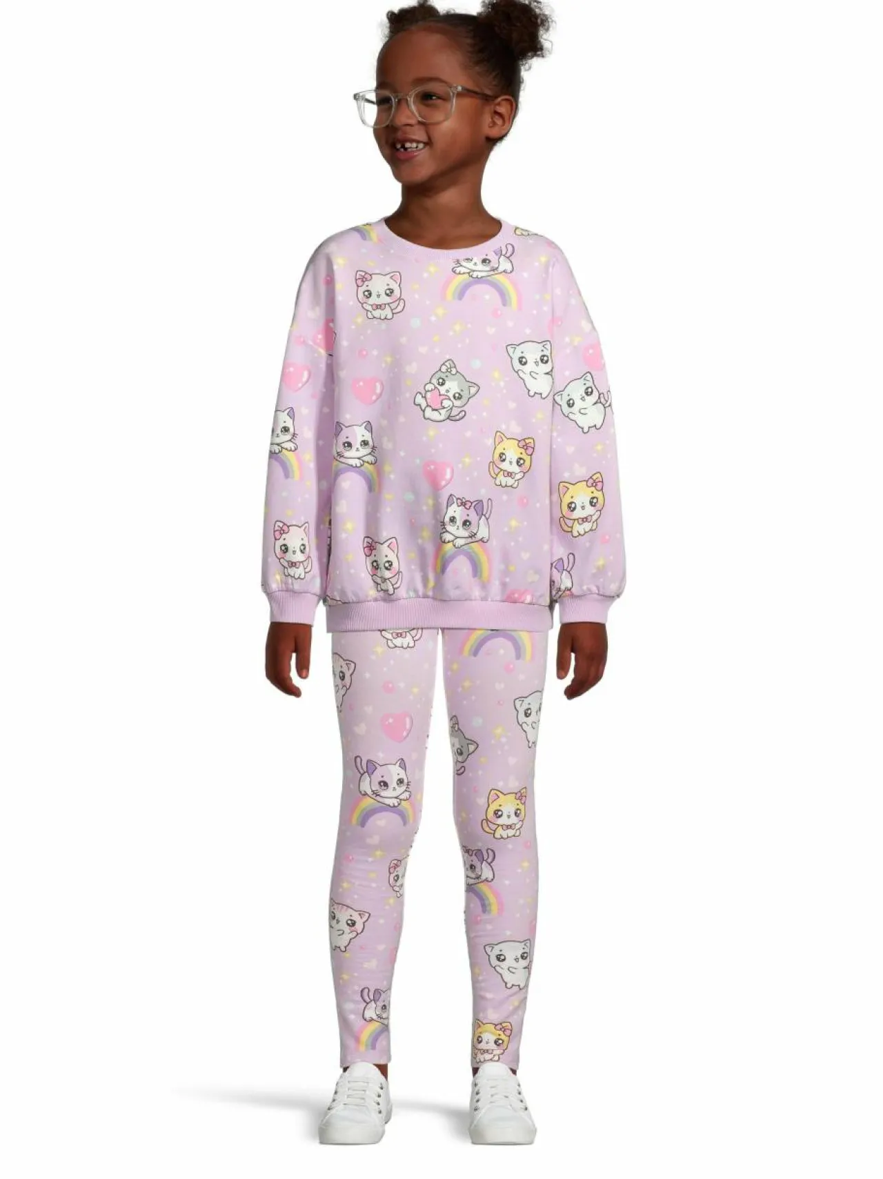 Collegehousut & Leggingsit<Lindex Kissa-leggingsit 7426 LIGHT LILAC