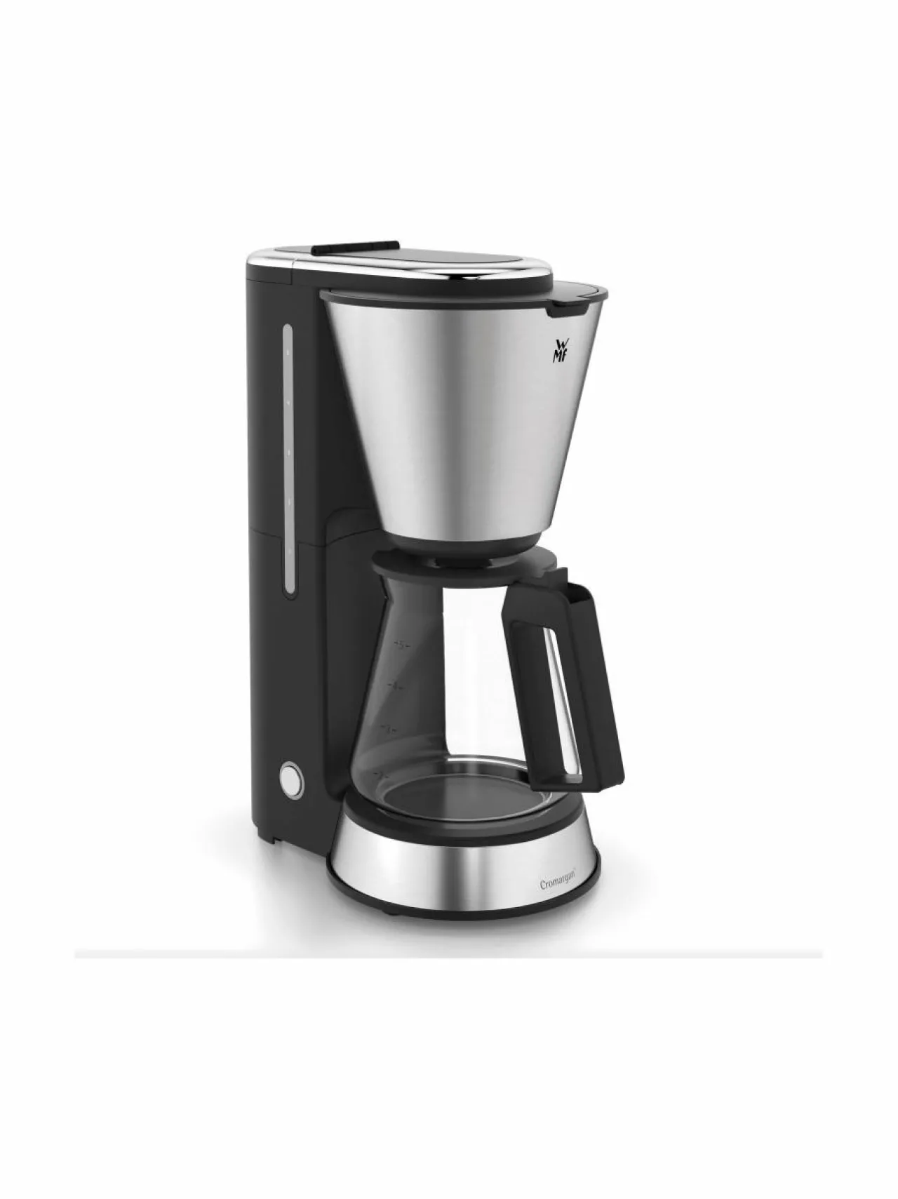 Kahvin- & Vedenkeittimet<WMF KITCHENminis® Aroma -5 kupin kahvinkeitin STEEL, BLACK