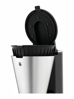 Kahvin- & Vedenkeittimet<WMF KITCHENminis® Aroma -5 kupin kahvinkeitin STEEL, BLACK