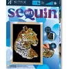 Luovuus & Oppiminen<KITFIX Paljettimaalaus Blue Leopardi