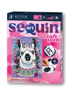 KITFIX Paljettimaalaus teineille Laama^ Luovuus & Oppiminen