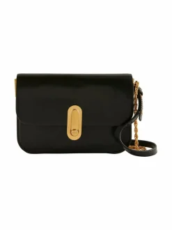 Olkalaukut<Ted Baker London Kkaysa Polished Small Leather -olkalaukku BLACK