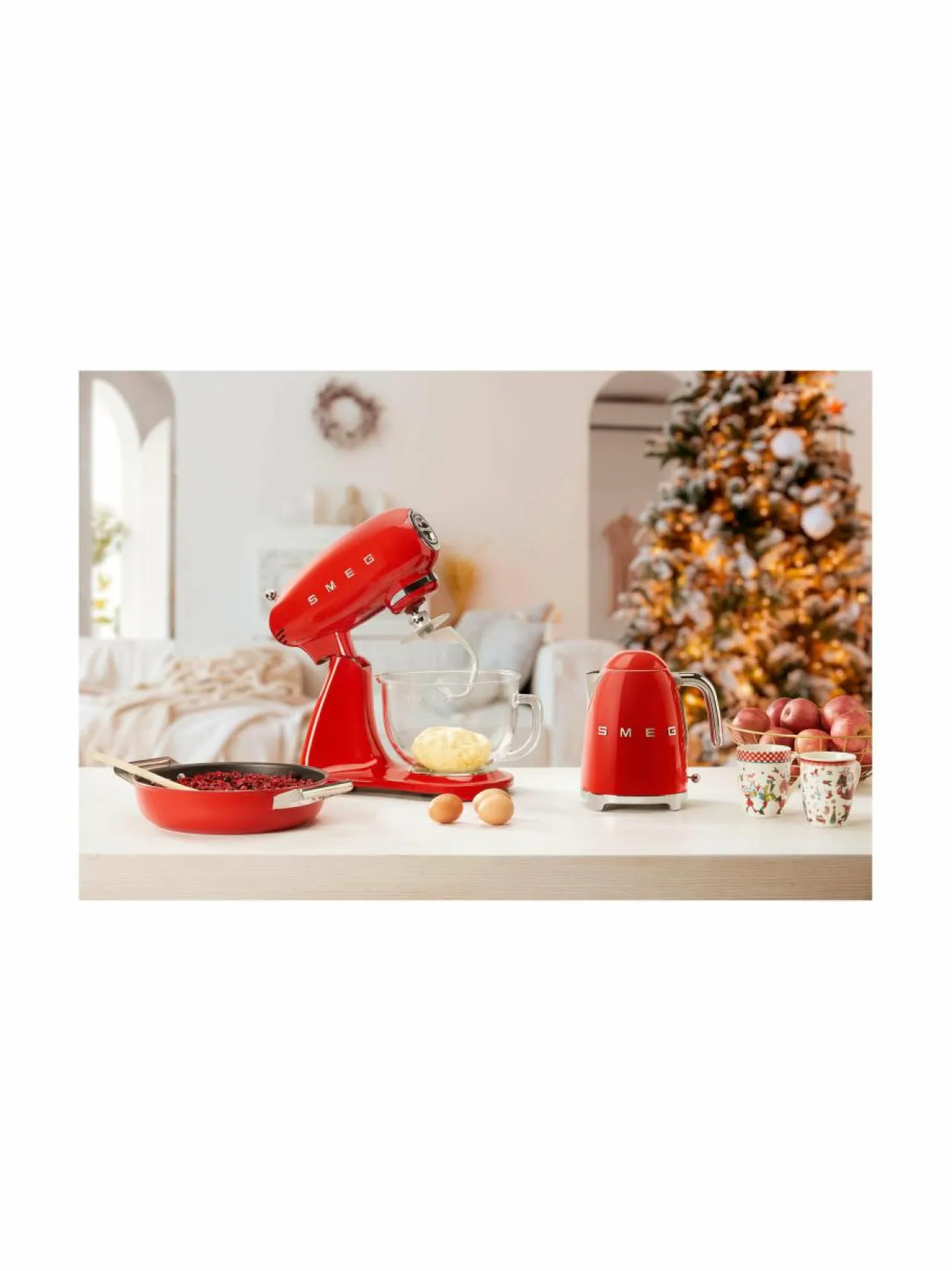 Smeg KLF03RDEU-vedenkeitin 1,7 l^ Kahvin- & Vedenkeittimet