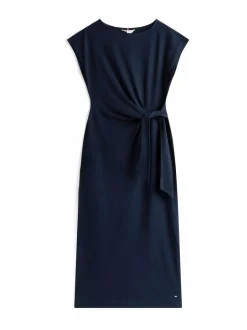 Mekot<Tommy Hilfiger Knot Boat Neck -midimekko C1G DARK NIGHT NAVY