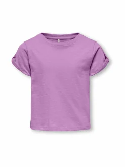 Colleget & Hupparit<KIDS ONLY KofFabia Life Twisted Knot -paita AFRICAN VIOLET