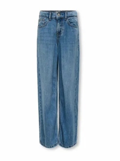 Farkut|Farkut<KIDS ONLY KogBella Wide Slouchy -farkut MEDIUM BLUE DENIM