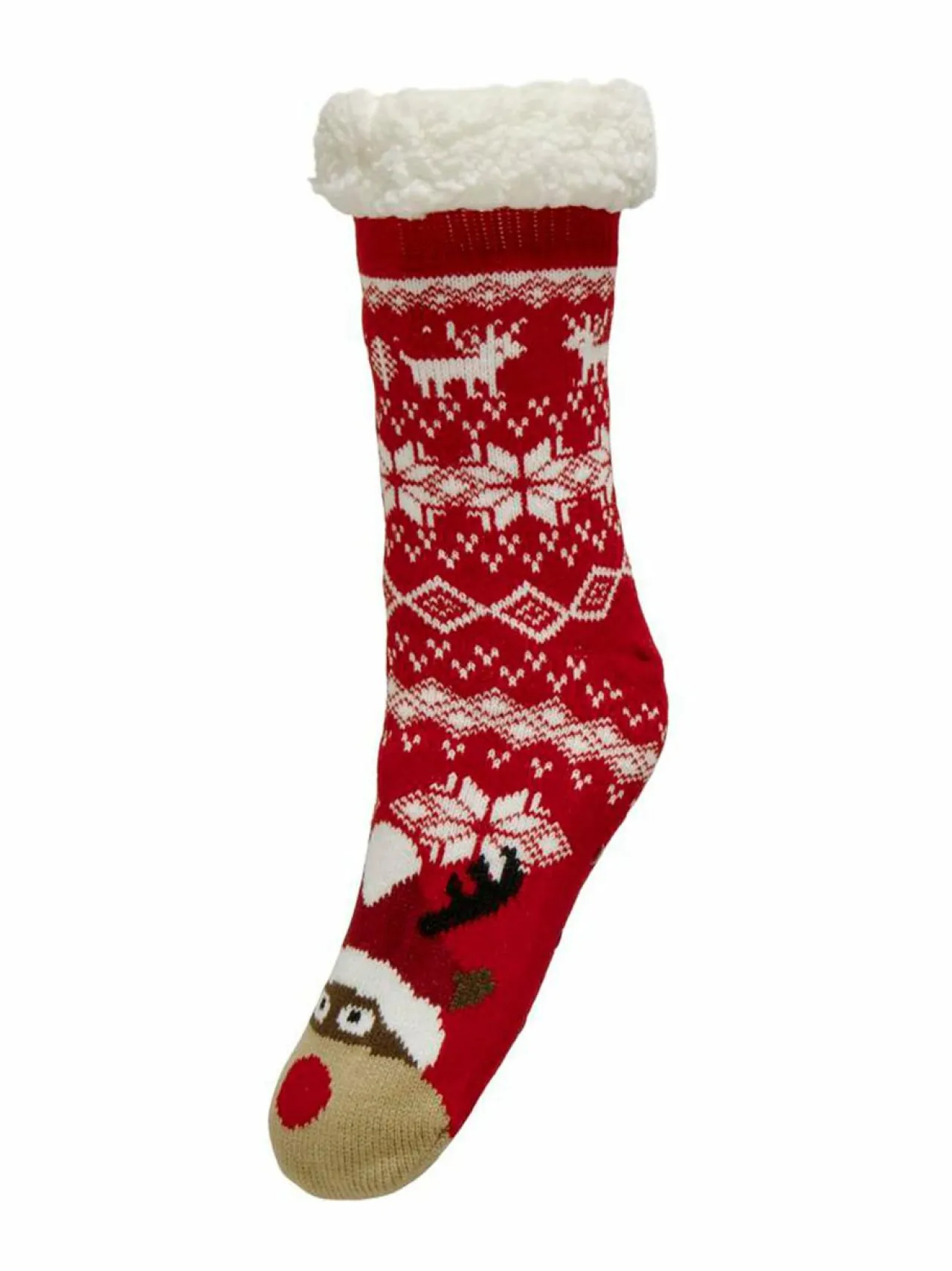 Sukat & Sukkahousut<KIDS ONLY KogChristmas Teddy -sukat HIGH RISK RED