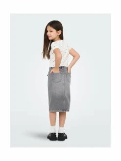 Mekot & Hameet|Mekot & Hameet<KIDS ONLY KogGianna-farkkuhame MEDIUM GREY DENIM