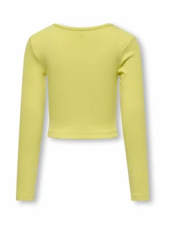 Colleget & Hupparit|Colleget & Hupparit<KIDS ONLY KogNessa Life Contrast Cutout -paita LIMA BEAN DETAIL:CUT OUT SHOULDER