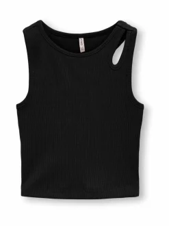 Colleget & Hupparit|Colleget & Hupparit<KIDS ONLY KogNessa-ribbitoppi BLACK DETAIL:SHOULDER CUT OUT