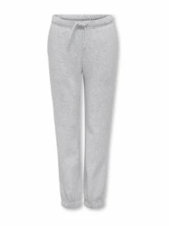 Housut & Jumpsuitit|Housut<KIDS ONLY KogSweat Life -collegehousut LIGHT GREY MELANGE