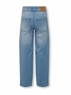 Farkut|Farkut<KIDS ONLY KogSylvie Wide -farkut LIGHT BLUE DENIM