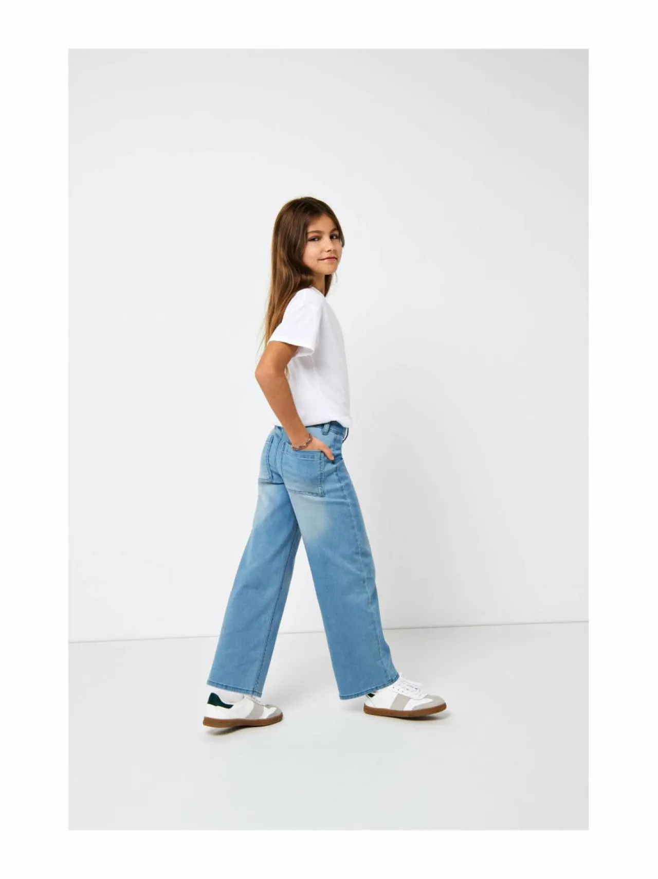 Farkut|Farkut<KIDS ONLY KogSylvie Wide -farkut LIGHT BLUE DENIM