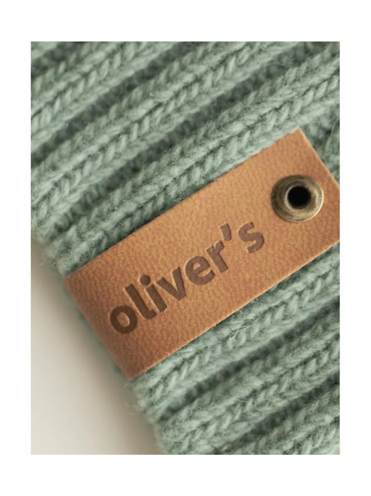 Oliver's Life & Style Koiran neule, palmikko, vihreä^ Koiran Vaatteet
