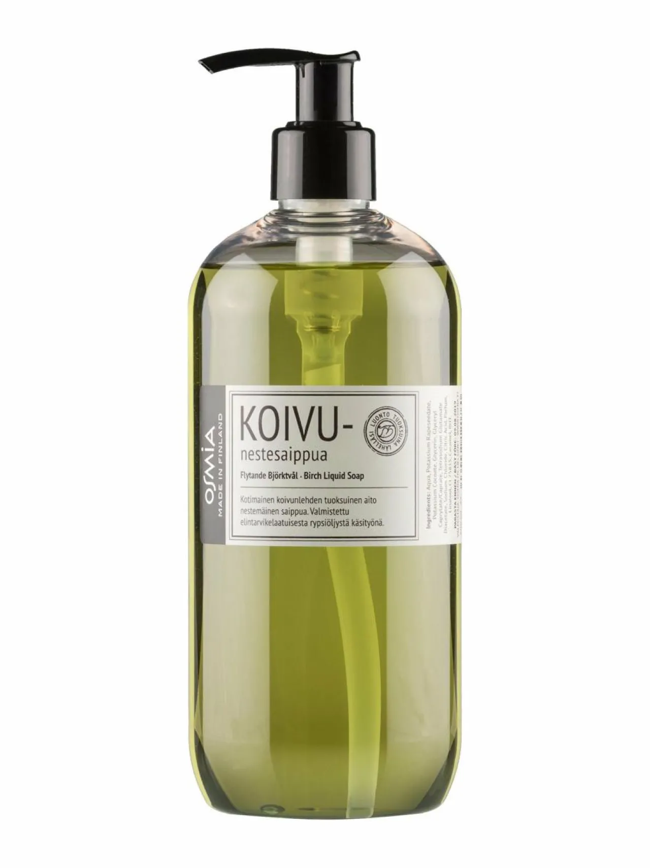 Osmia Koivu-nestesaippua 500 ml^ Wellness