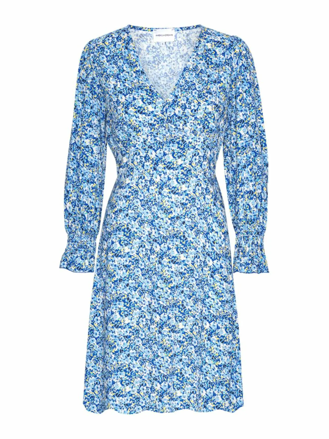 Mekot<AMERICANDREAMS Koko Sleeves -mekko NAVY BLUE FLOWER