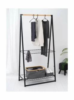 Pyykkihuolto<Brabantia Kokoontaittuva pyykkikori, 40L PEPPER BLACK