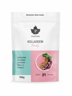Puhdistamo Kollageeni Beauty -ravintolisä, 150g^ Vitamiinit