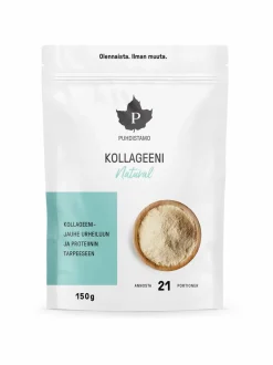 Puhdistamo Kollageeni Natural -ravintolisä, 150g^ Vitamiinit