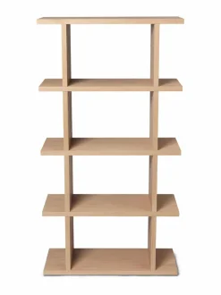 Ferm Living Kona Bookcase 1x4 -kirjahylly^ Hyllyt & Kaapit