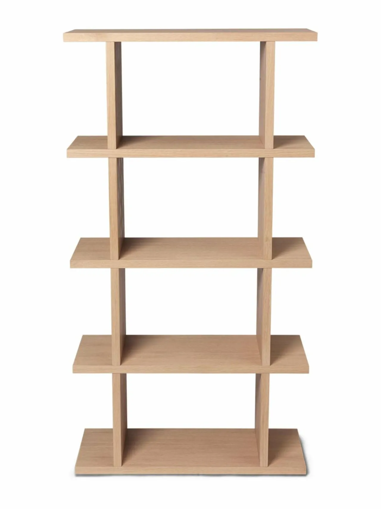 Ferm Living Kona Bookcase 1x4 -kirjahylly^ Hyllyt & Kaapit