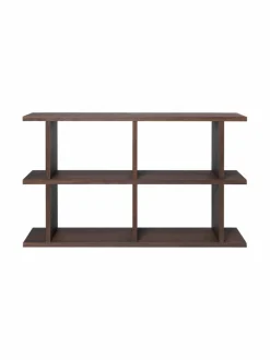 Hyllyt & Kaapit<Ferm Living Kona-hylly 122,5 x 30 x 32,2 cm DARK STAINED