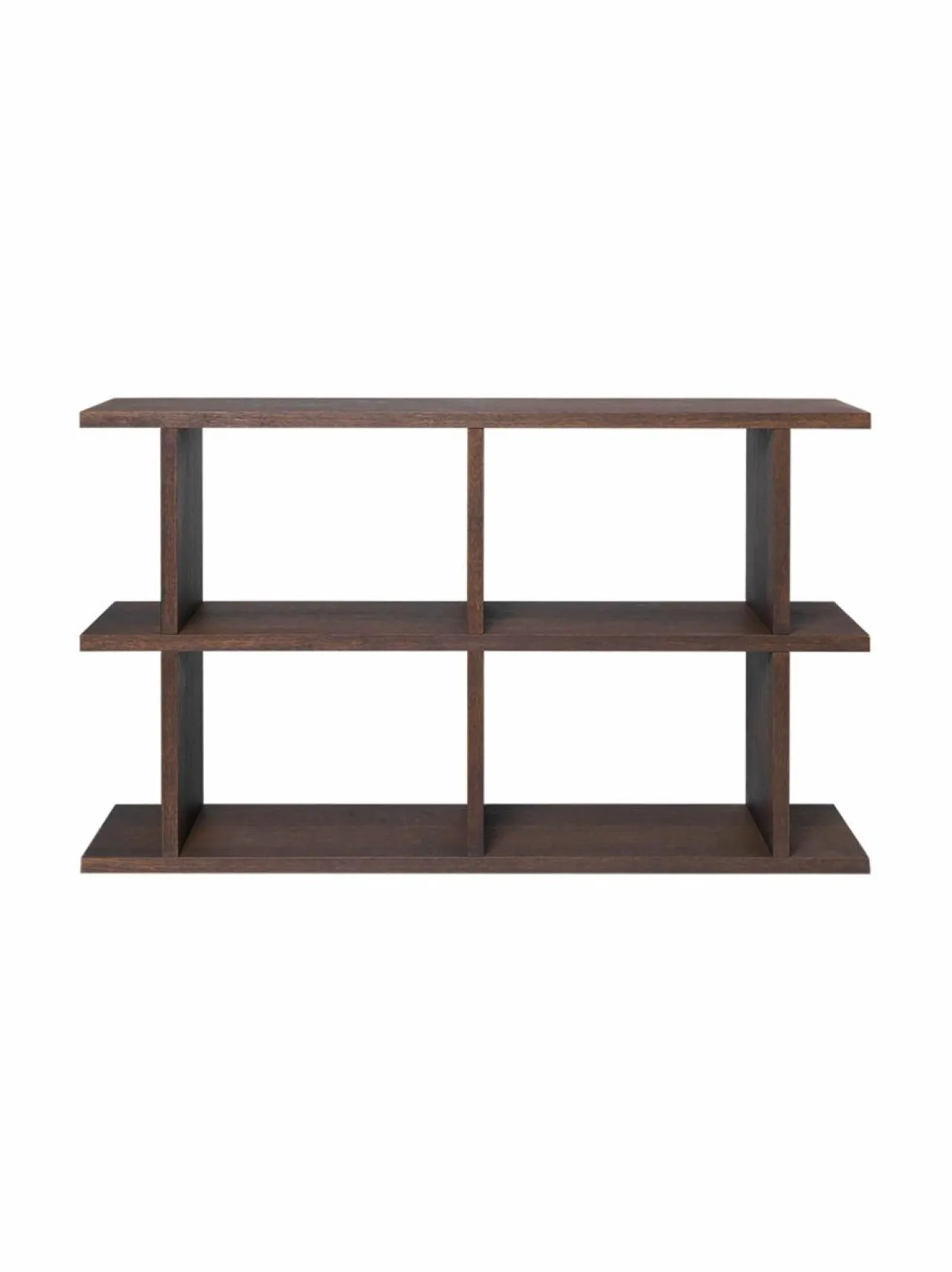 Hyllyt & Kaapit<Ferm Living Kona-hylly 122,5 x 30 x 32,2 cm DARK STAINED
