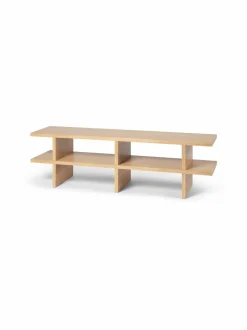 Ferm Living Kona-tammipenkki/hylly^ Tuolit & Jakkarat