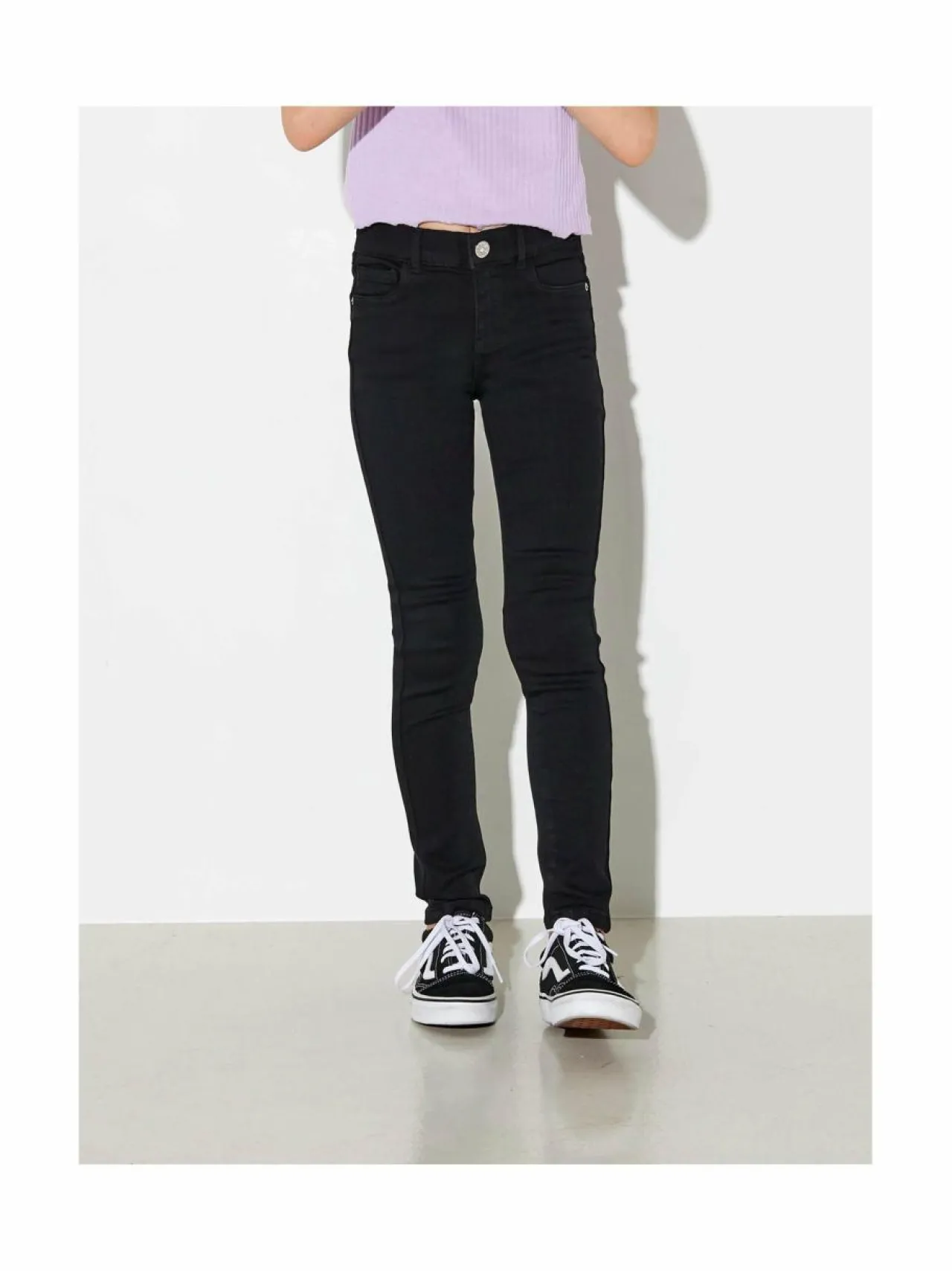 Farkut<KIDS ONLY Konrain Life Skinny -farkut BLACK