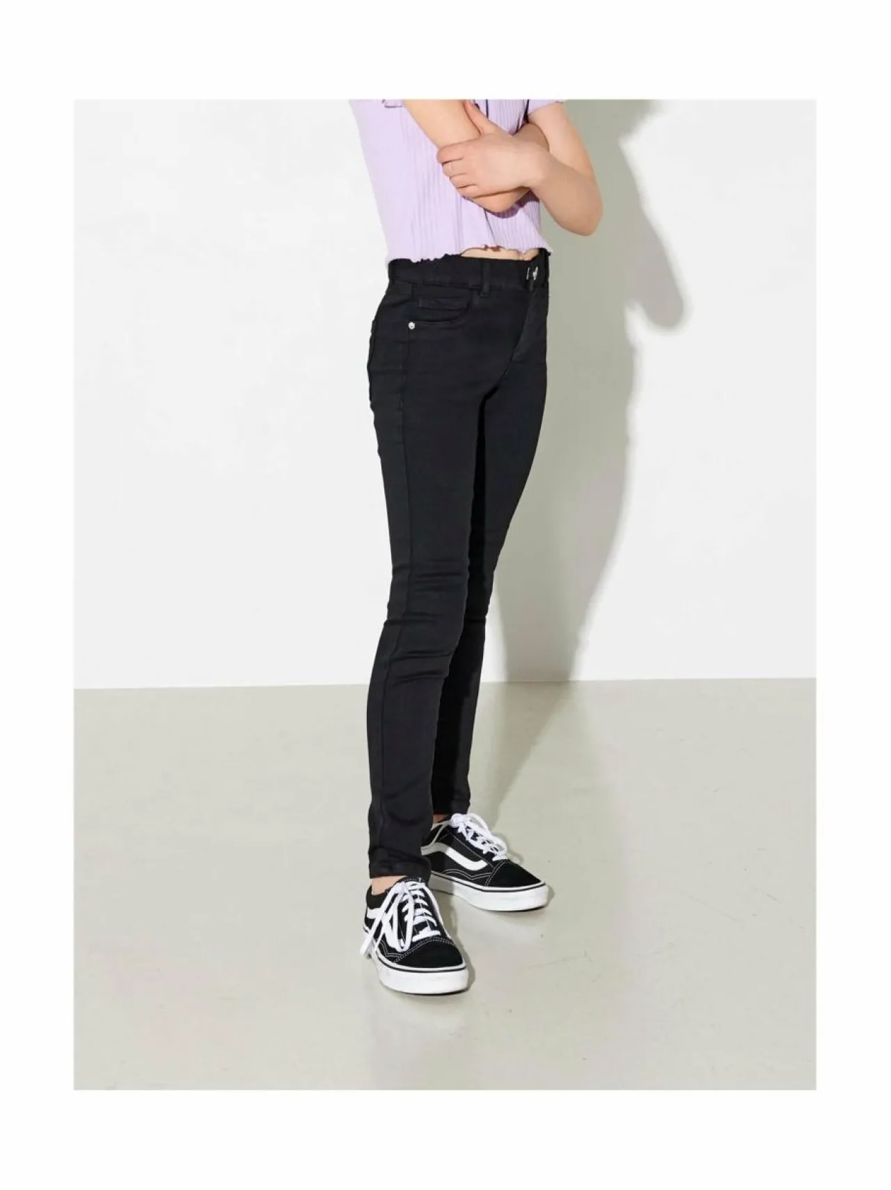 Farkut<KIDS ONLY Konrain Life Skinny -farkut BLACK