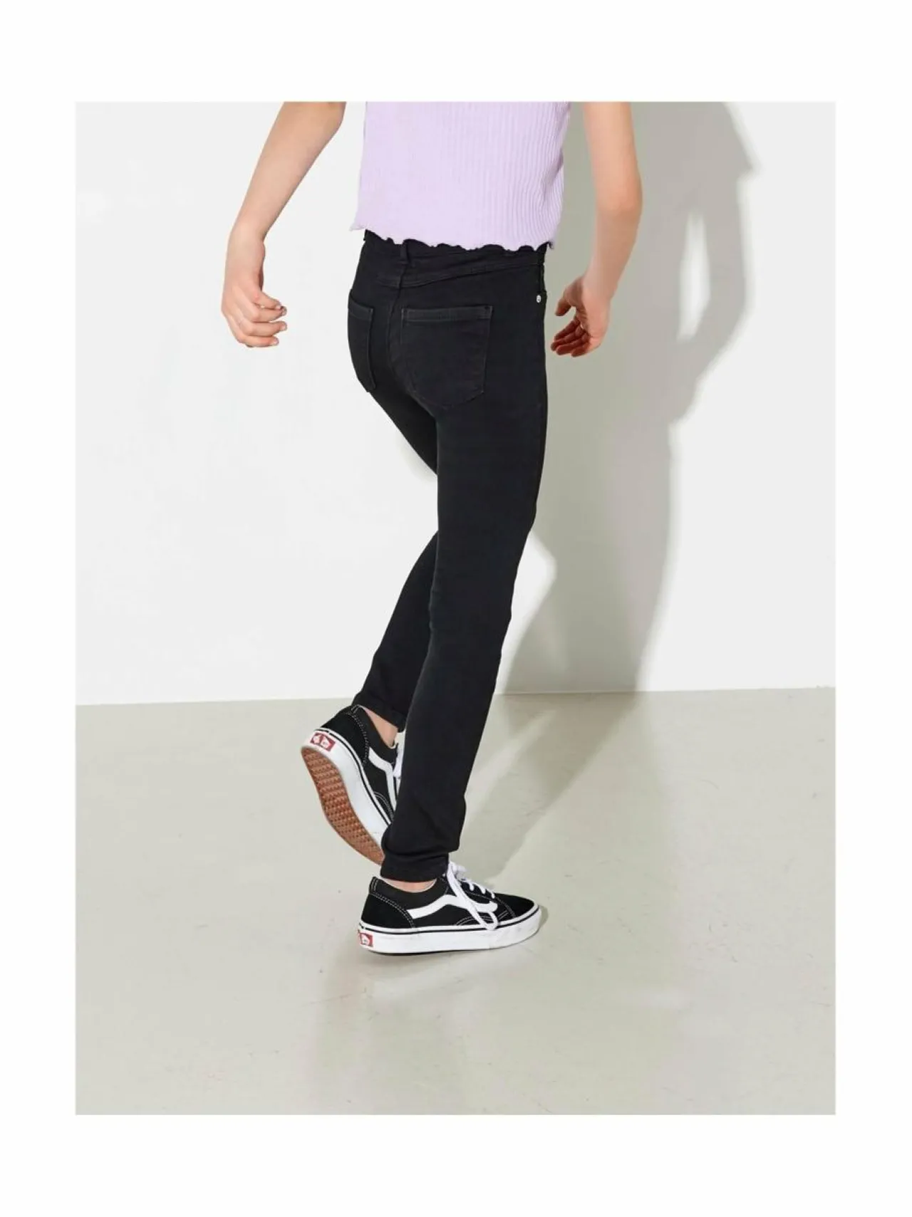 Farkut<KIDS ONLY Konrain Life Skinny -farkut BLACK