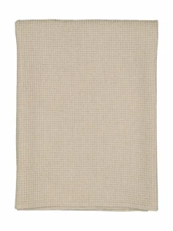 Sauna<Casa Stockmann Koto Waffle -pellavasekoitepyyhe ART. CL921T NATURAL/WHITE